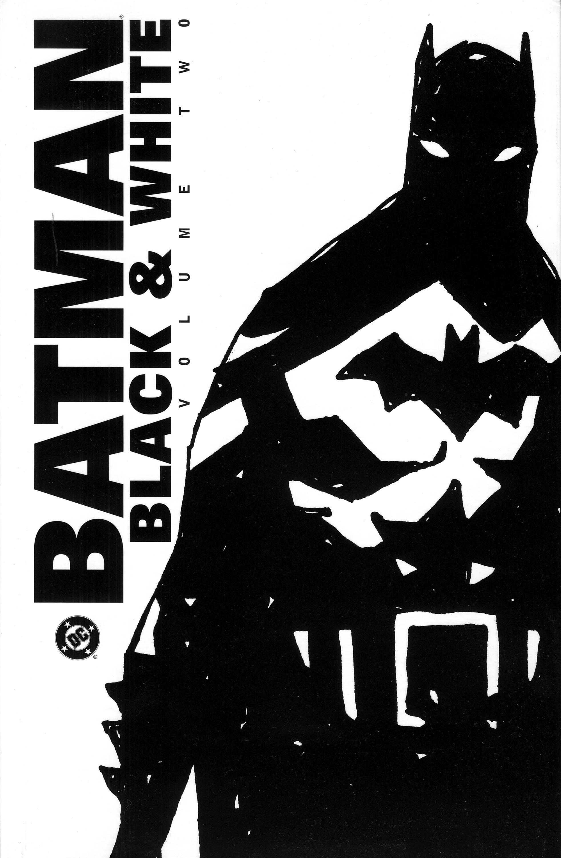 Batman: Black & White Vol. 2, cover, art by Mike Mignola