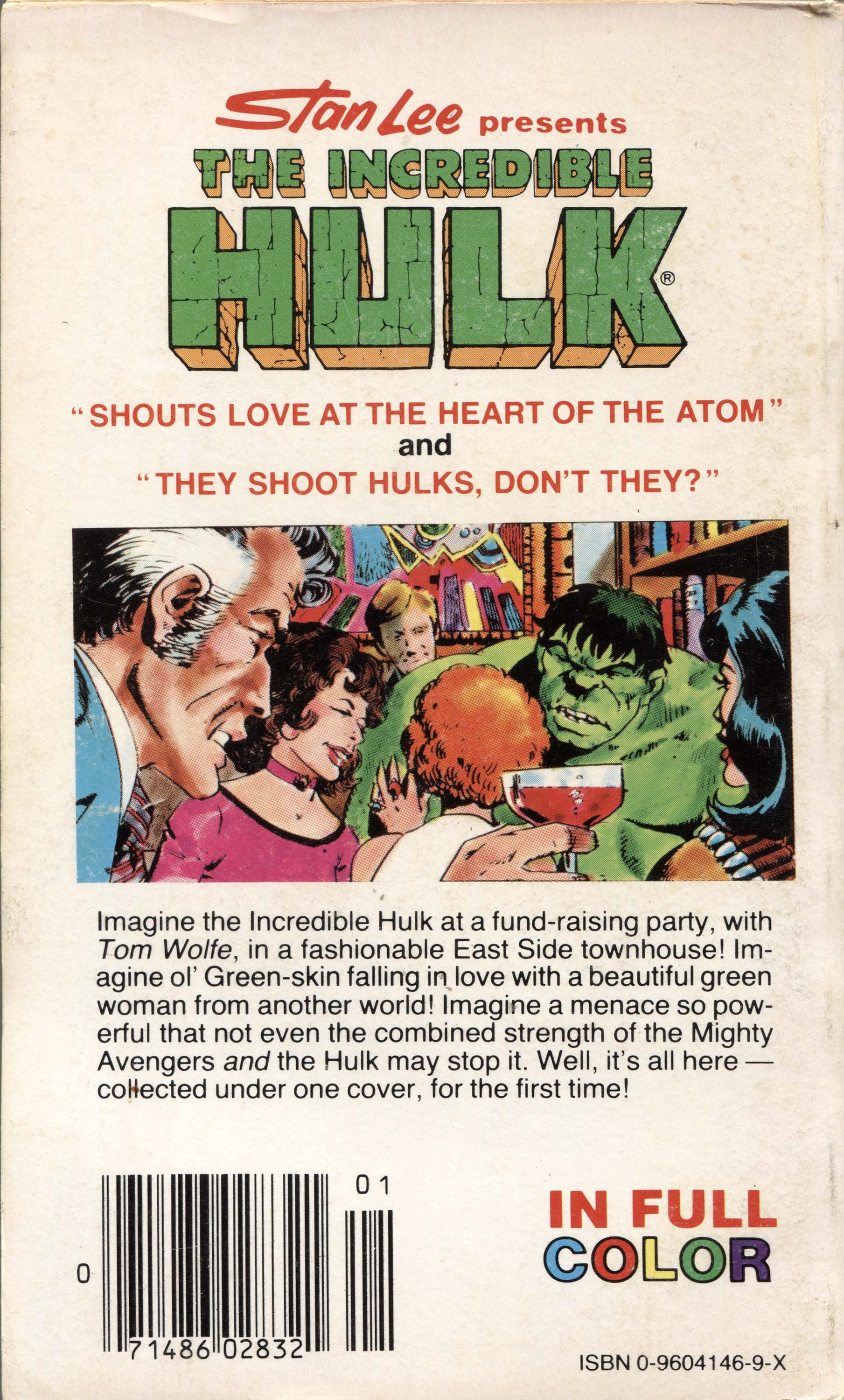 Hulk Illustrated Book, p55, art by Herb Trimpe & John Severin