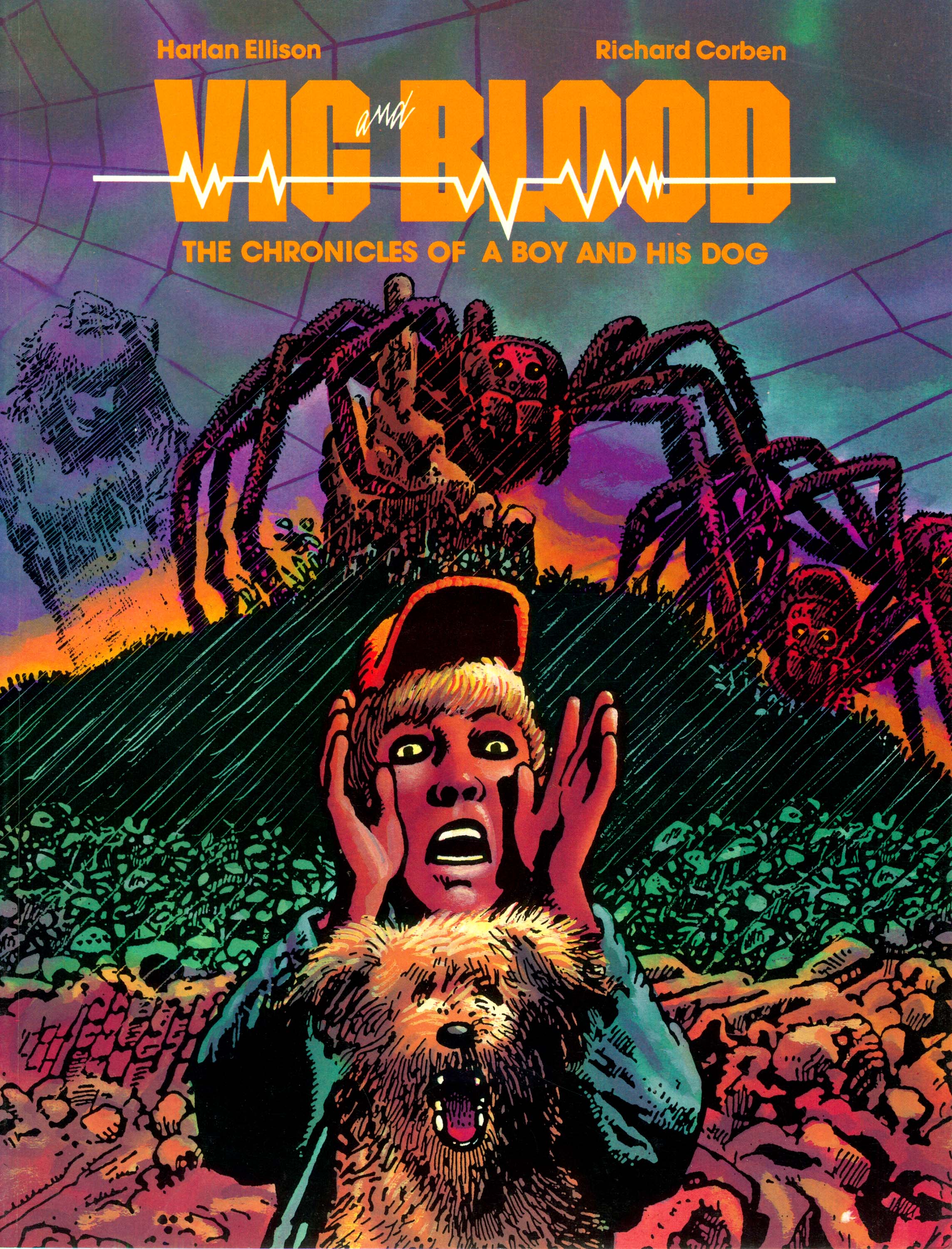 Vic and Blood (NBM, 1989), cover, art by Richard Corben