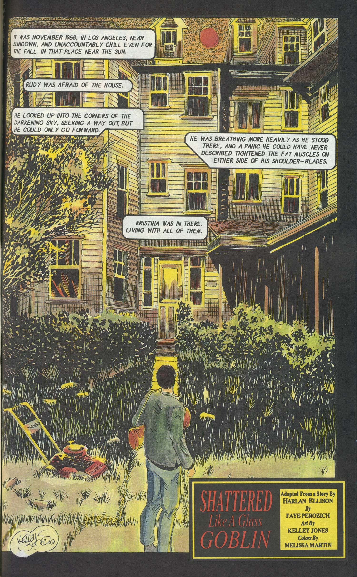 Weird Tales Illustrated #1, art by Kelly Jones