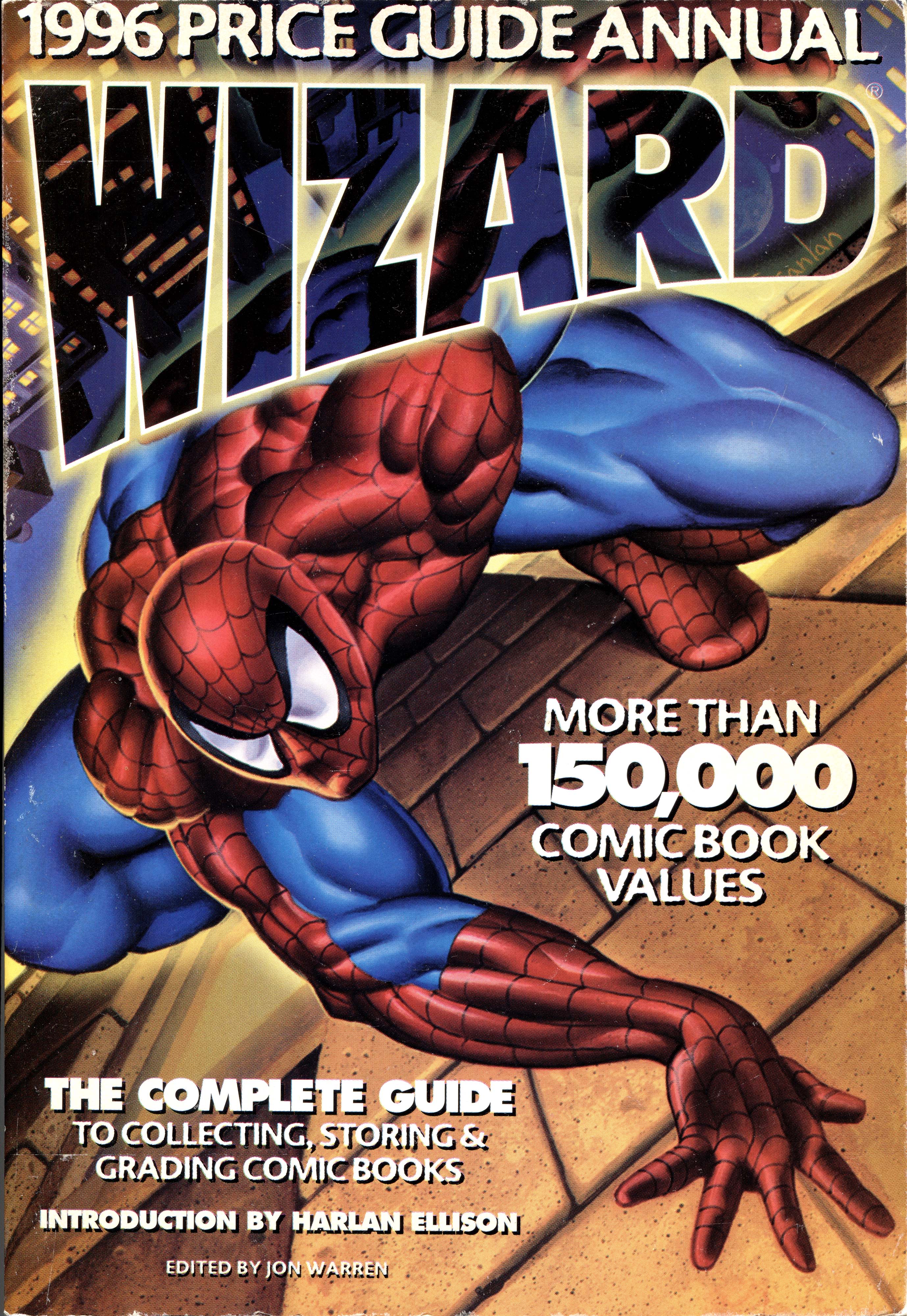 Wizard 1996 Price Guide Annual, cover, art by Peter Scanlan