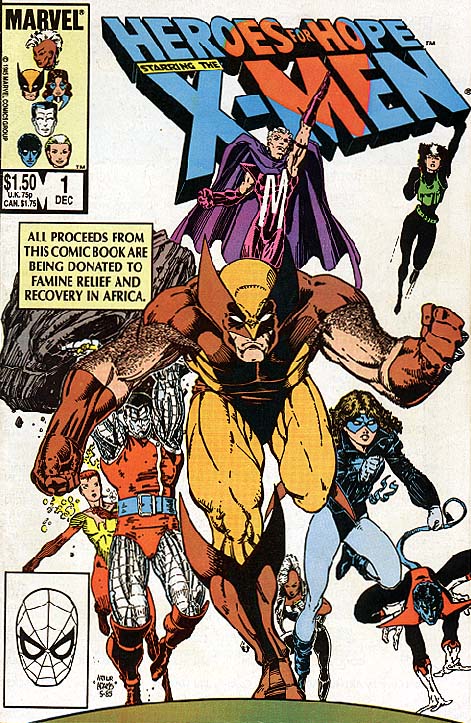 X-Men: Heroes For Hope #1, cover, art by Arthur Adams
