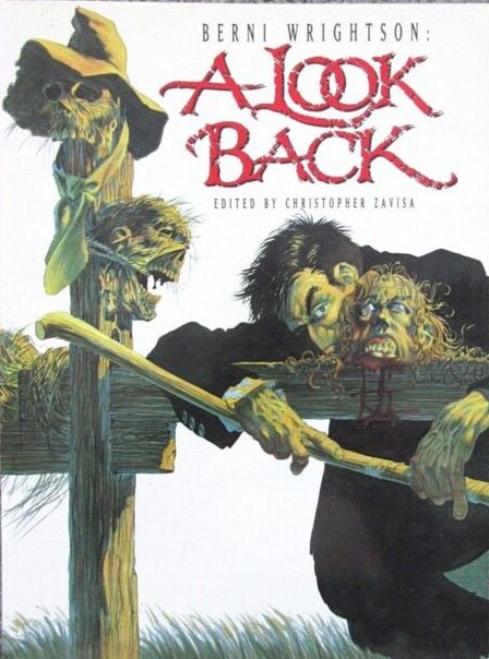 Bernie Wrightson: A Look Back, cover, art by Bernie Wrightson