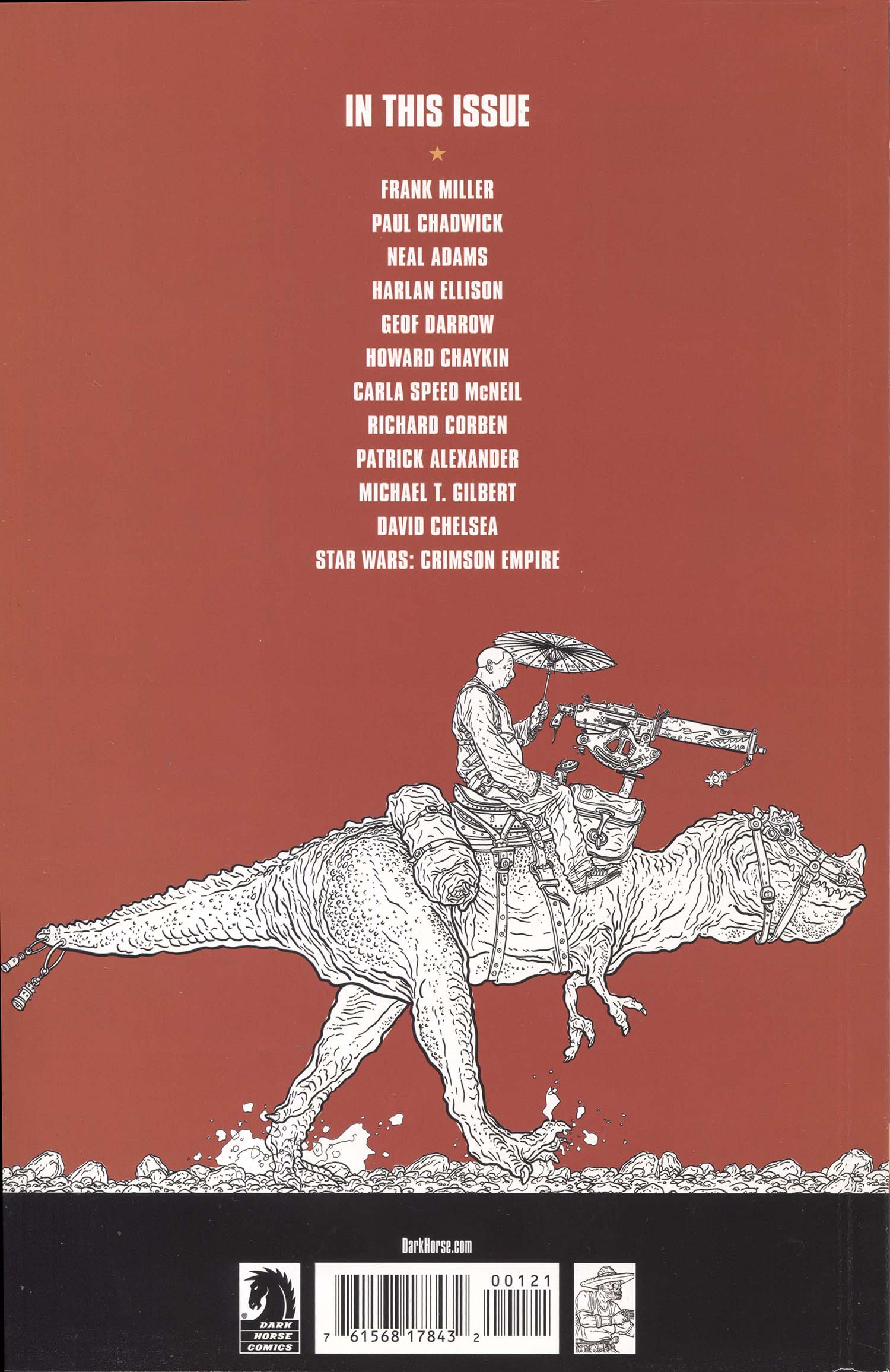 Dark Horse Presents, vol 3 #1, cover, art by Geoff Darrow