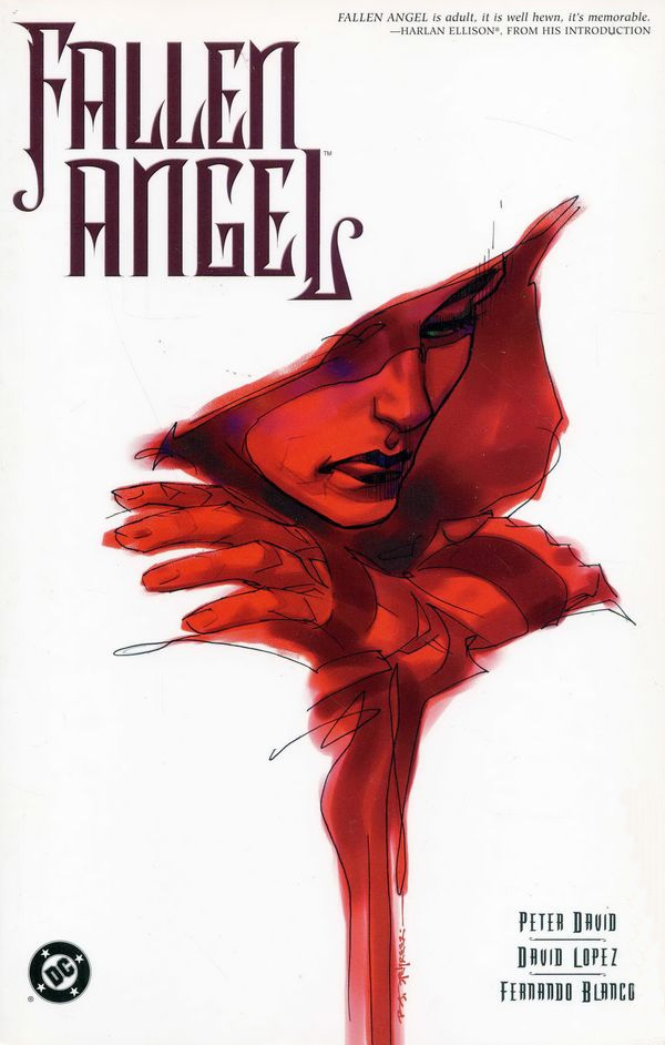 Fallen Angel Volume One (DC, 2004), cover, art by Brian Stelfreeze