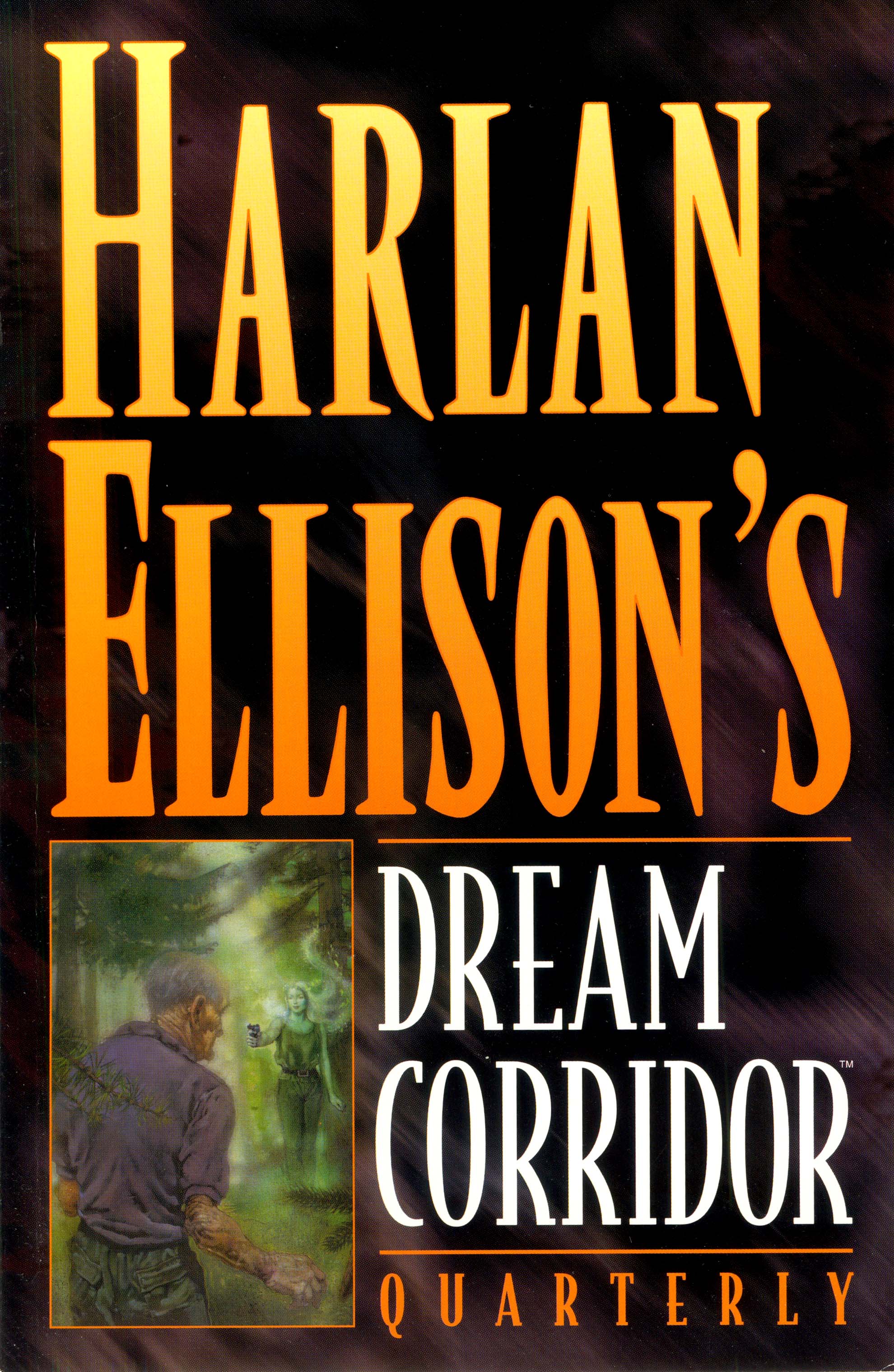 Harlan Ellison's Dream Corridor Quarterly #1, cover, art by Terese Nielsen