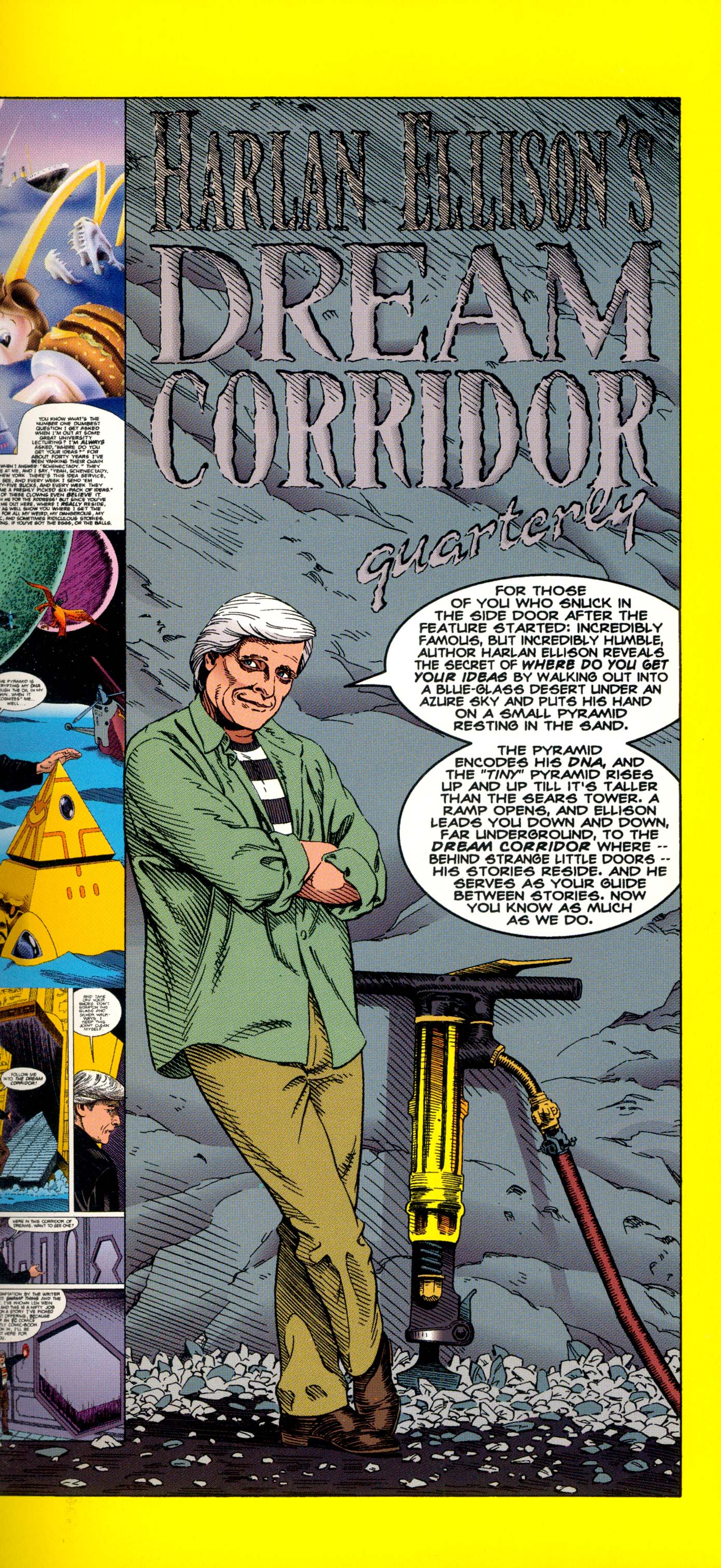 Harlan Ellison's Dream Corridor Quarterly #1, art by Eric Shanower