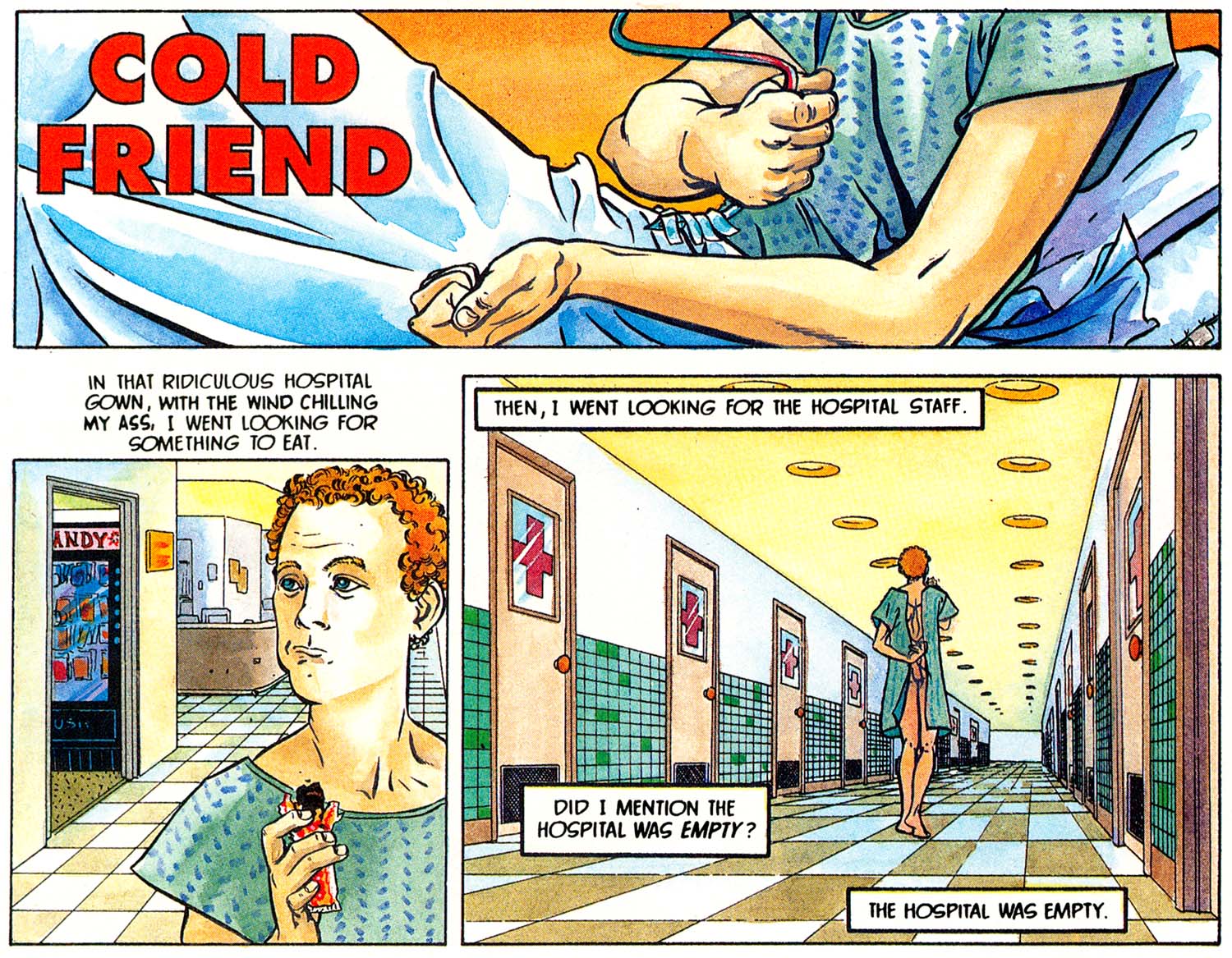 Harlan Ellison's Dream Corridor #4, Cold Friend, art by David Lapham