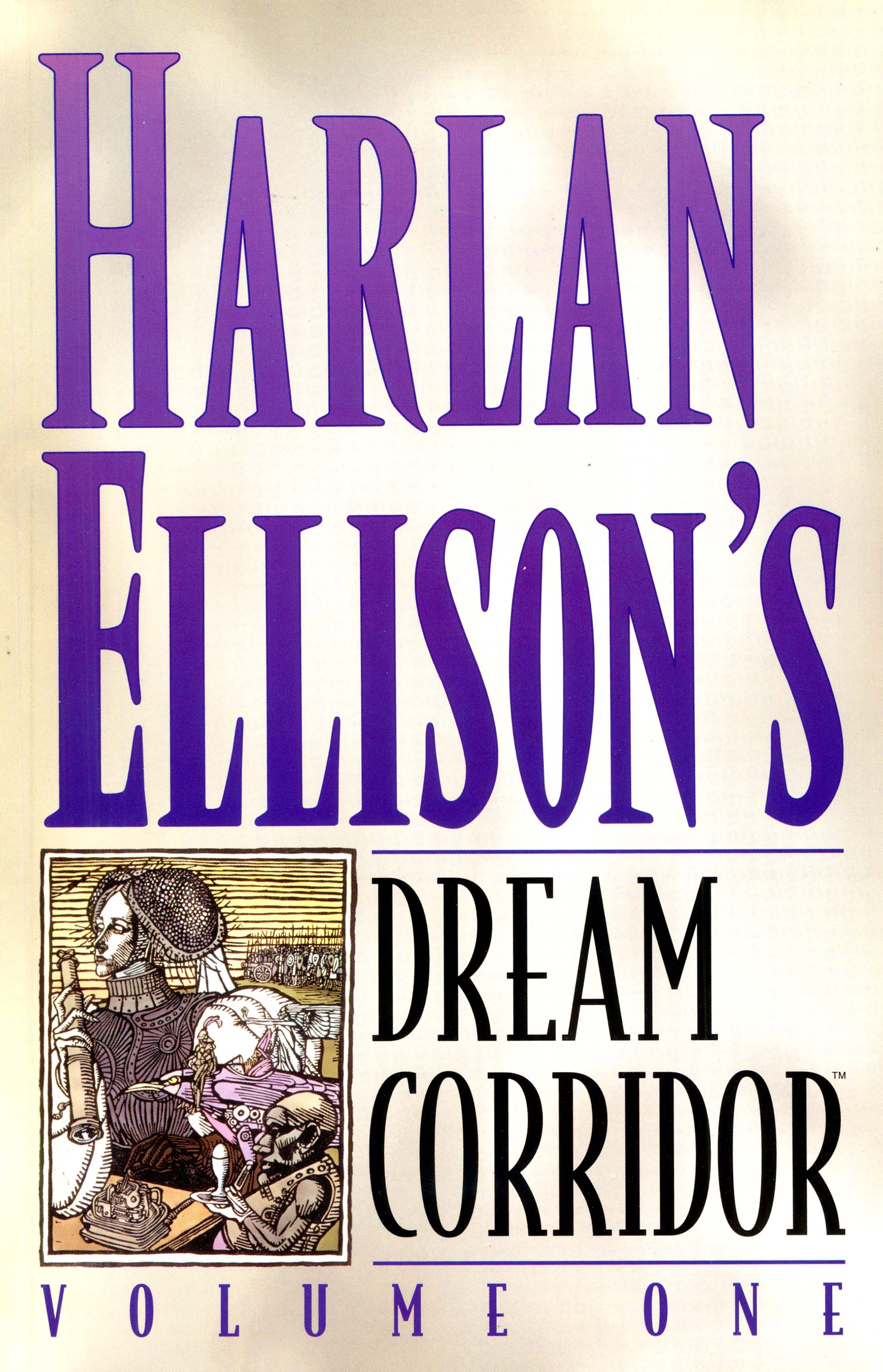 Harlan Ellison's Dream Corridor Vol. 1, cover, art by Leo & Diane Dillon