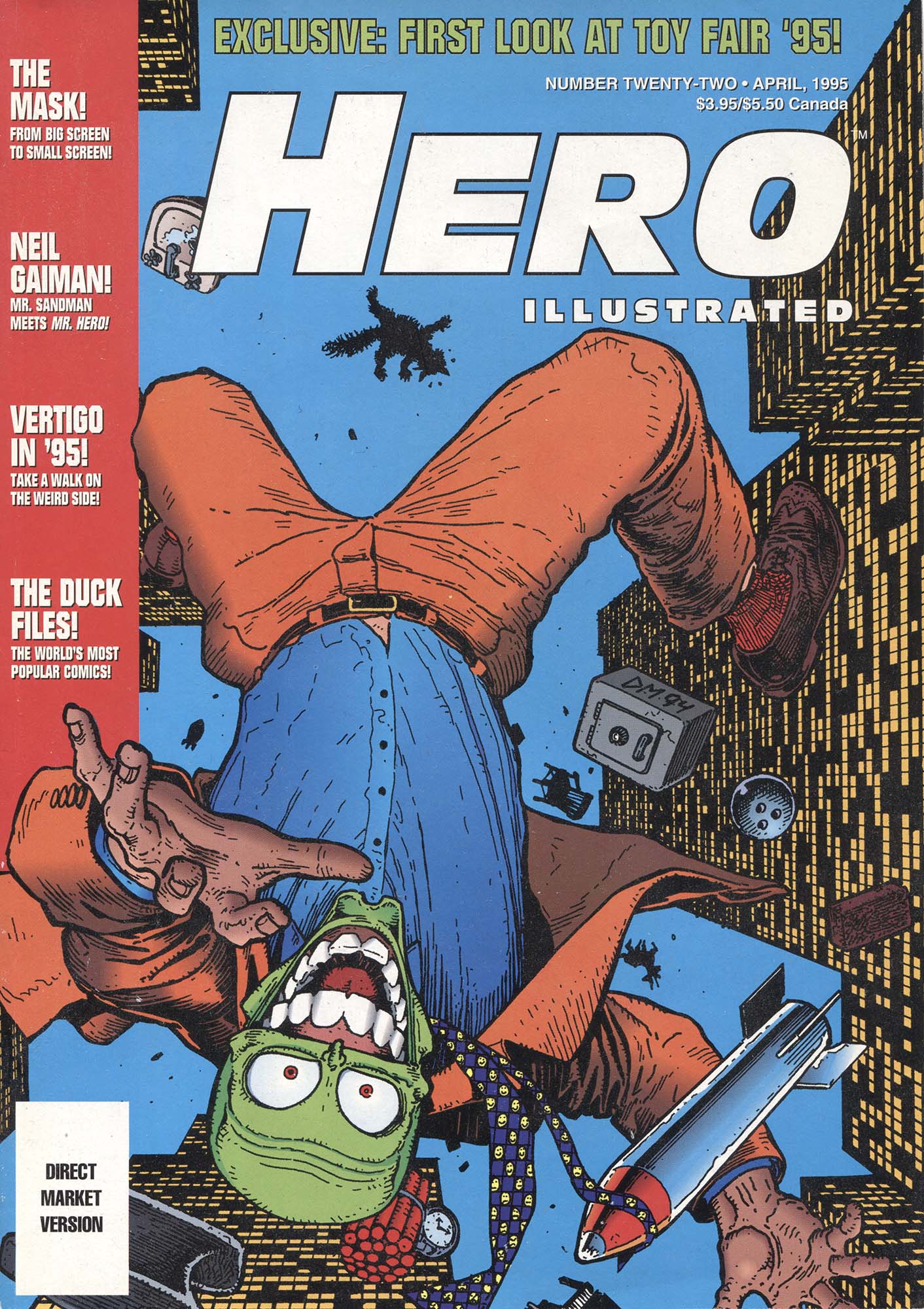 Hero Illustrated #22, cover, art by Doug Mahnke