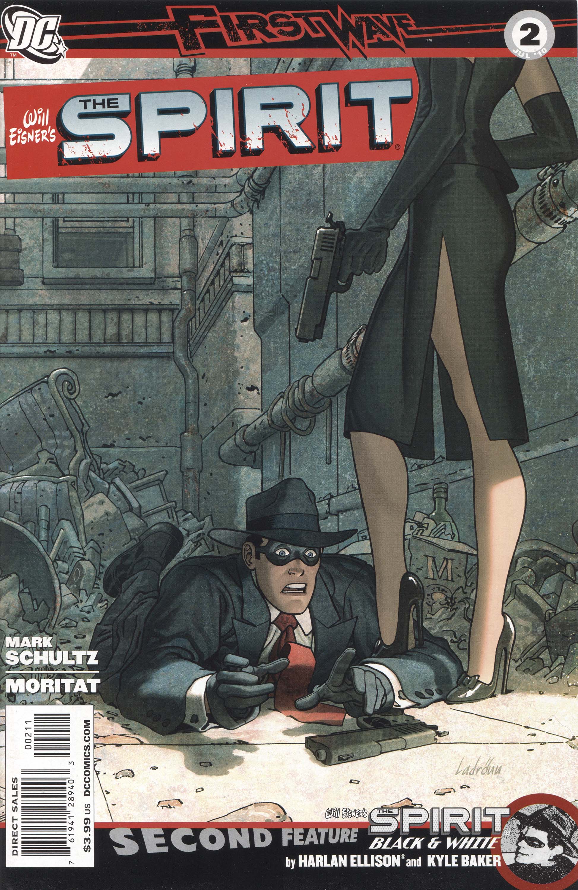 Spirit #2, cover, art by Ladronn