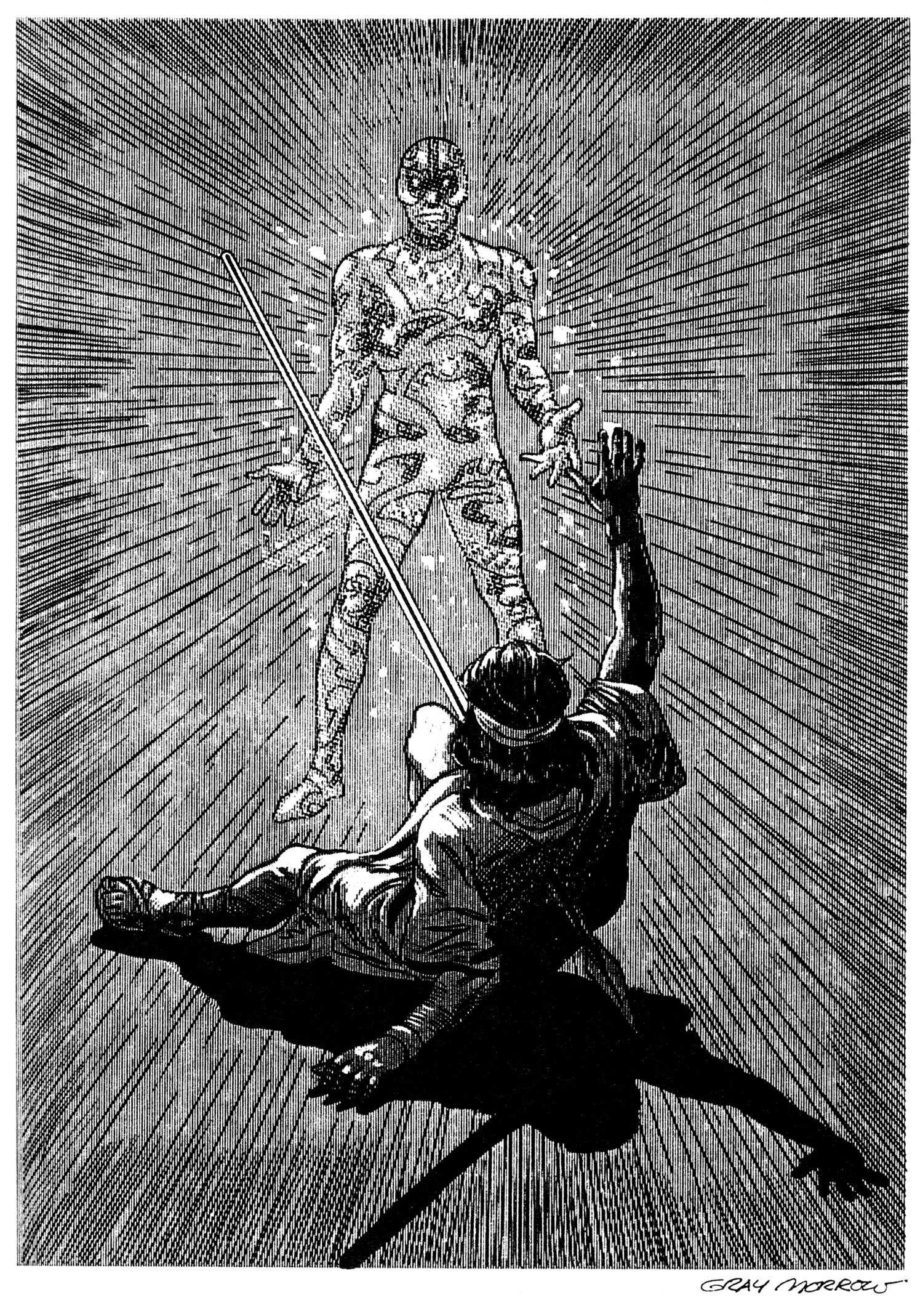 Strange Kaddish, Go Towards The Light, art by Gray Morrow