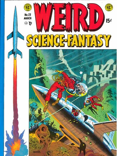 Weird Science-Fantasy #1, cover, art by Al Feldstein
