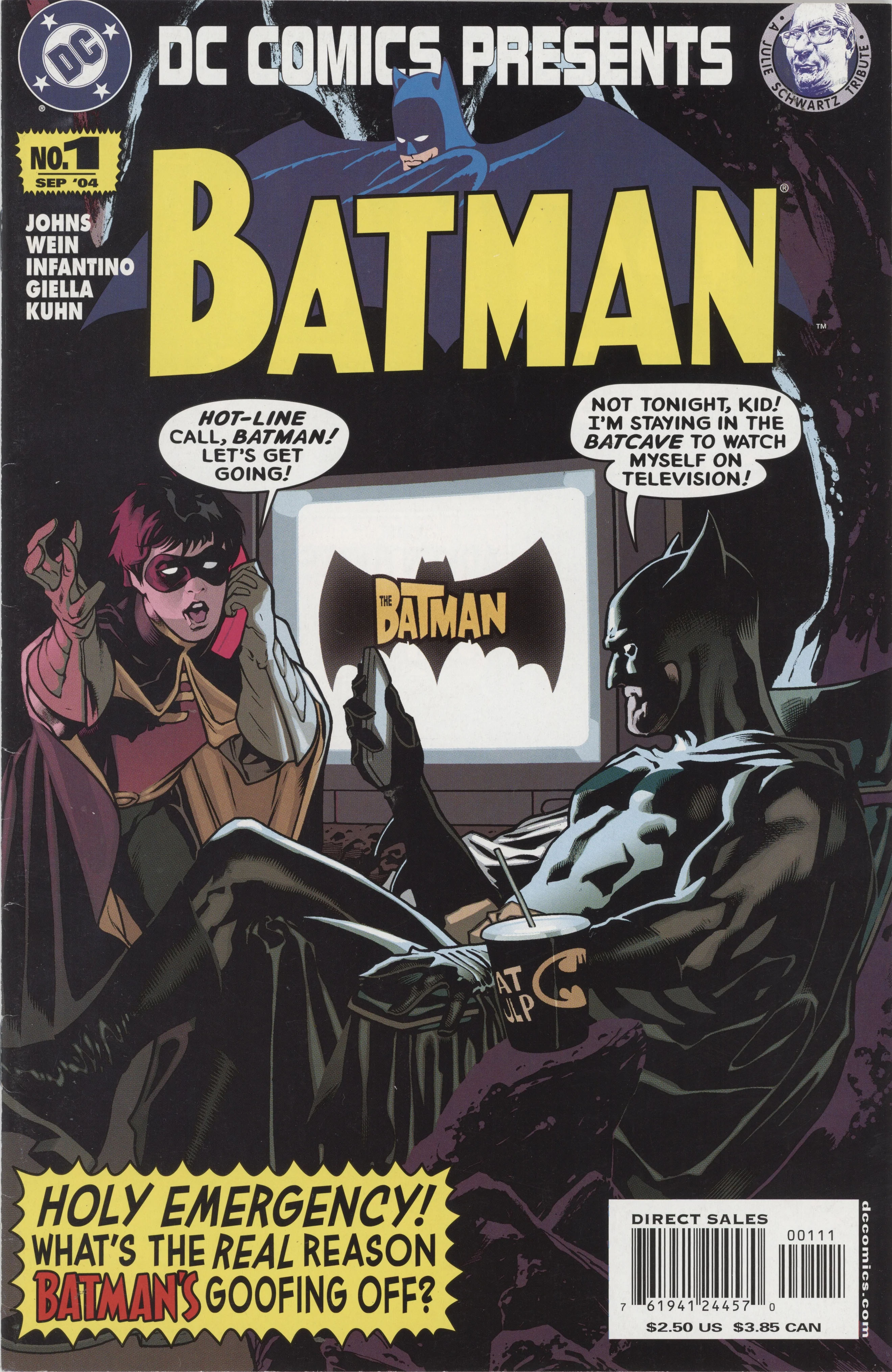 DC Comics Presents: Batman, cover, art by Adam Hughes