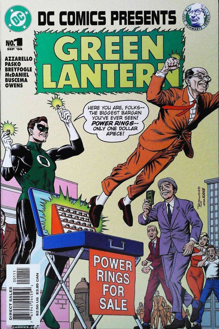 DC Comics Presents: Green Lantern, cover, art by Brian Bolland