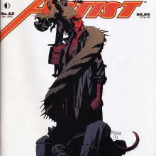 Comic Book Artist #23, cover, art by Mike Mignola