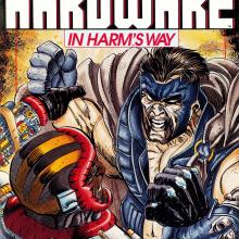 Hardware #10, cover, art by Denys Cowan and Jimmy Palmiotti