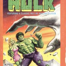 Hulk Illustrated Book, cover, art by Bob Larkin