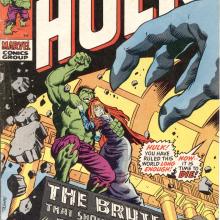 Incredible Hulk 140, cover, art by Herb Trimpe