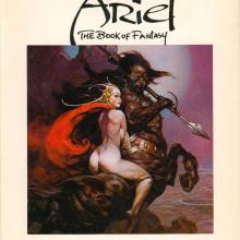 Ariel The Book of Fantasy #2, cover, art by Frank Frazetta