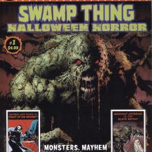 Swamp Thing Halloween Horror #1, cover, art by Greg Capullo