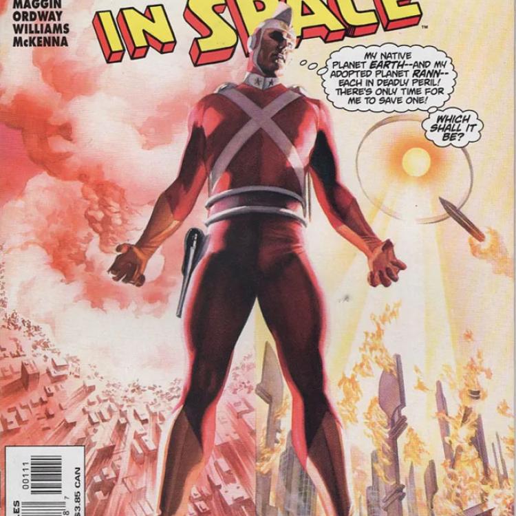 DC Comics Presents: Mystery In Space, cover, art by Alex Ross