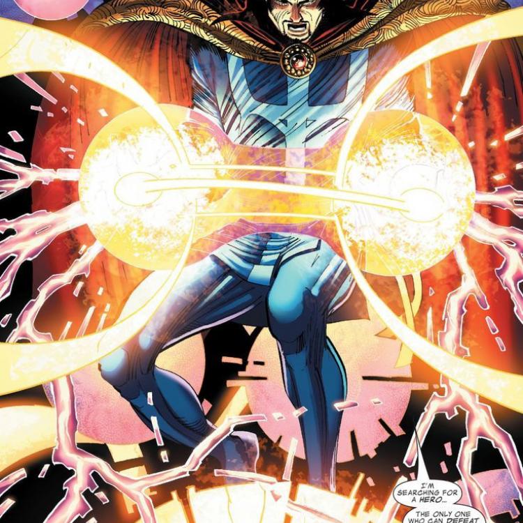 Doctor Strange from World War Hulk, art by John Romita Jr.