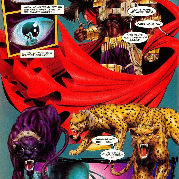 Harlan Ellison's Dream Corridor #4, Catman, art by Mike Deodato, Jr.