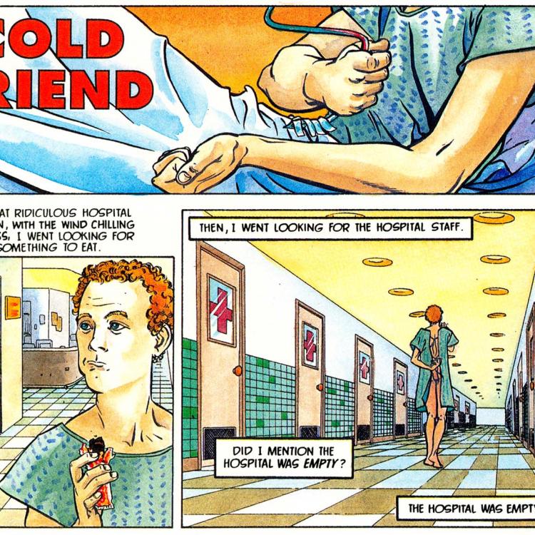 Harlan Ellison's Dream Corridor #4, Cold Friend, art by David Lapham